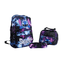 14 Inch Backpack 3 Pcs Set -Stitch
